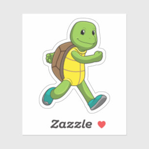 Draai als draaiende motor sticker