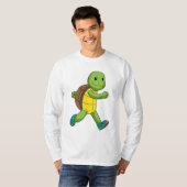 Draai als draaiende motor t-shirt (Voorkant volledig)