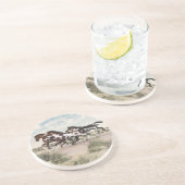 Draai als het Wind - het Galopende Onderzetter van (Zijkant)