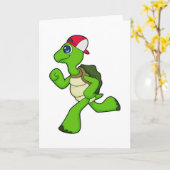 Draai als Runner met Pet Kaart (Gele Bloem)