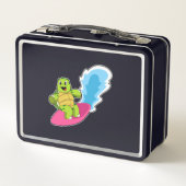 Draai als Surfer met surfplank (Achterkant)