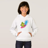 Draai als Surfer met surfplank (Voorkant volledig)