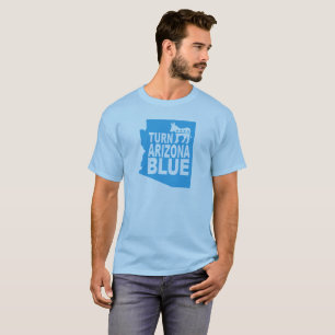 Draai Arizona Blue T-Shirt Progressieve staat