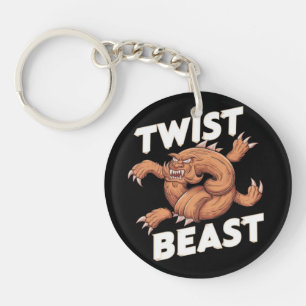 DRAAI BEEST SLEUTELHANGER