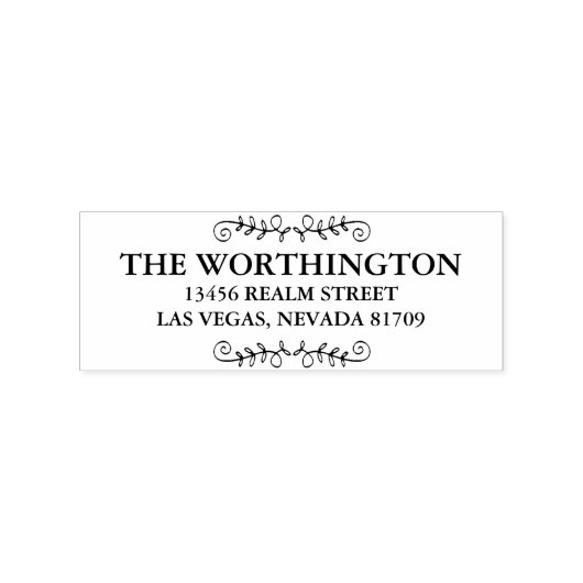 Draai bladeren4 rubberstempel (Afrduk)