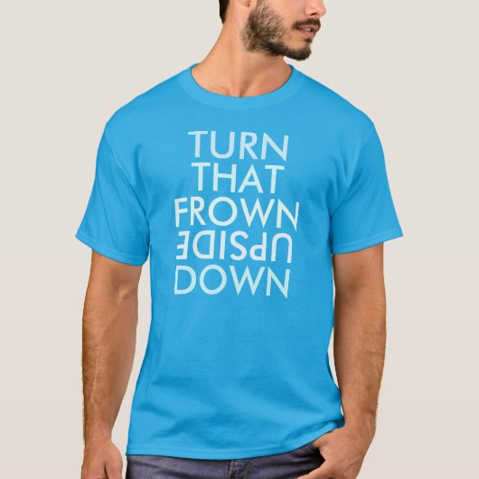 Draai dat bovenkant - onderaan T-shirt fronst (Voorkant)