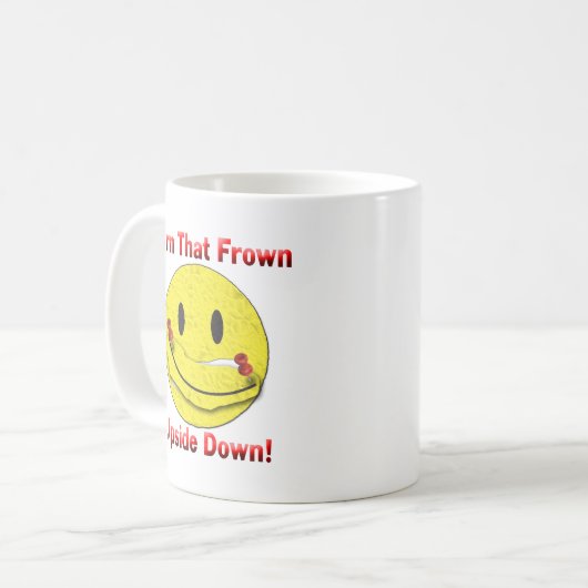 Draai dat naar boven. koffiemok (Voorkant links)