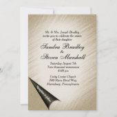 Draai de Antiek uitnodiging van de Biddeling van d (Voorkant)