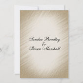 Draai de Antiek uitnodiging van de Biddeling van d (Achterkant)