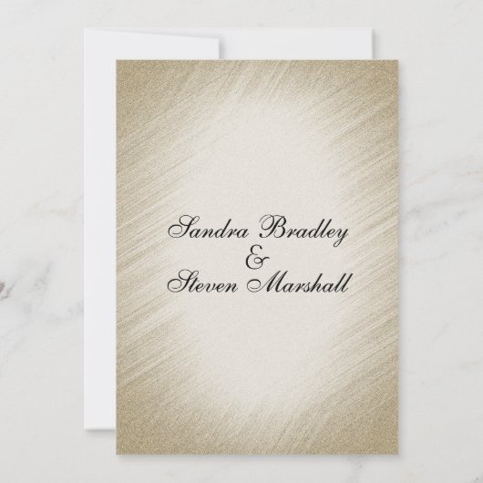 Draai de Antiek uitnodiging van de Biddeling van d (Achterkant)