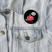 Draai de biet om ronde button 5,7 cm (In situ)