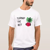 Draai de biet om t-shirt (Voorkant)