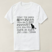 Draai de Botten achterzijde van Hocus Pocus Black T-shirt (Design voorkant)