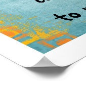 Draai de draai poster (Hoek)