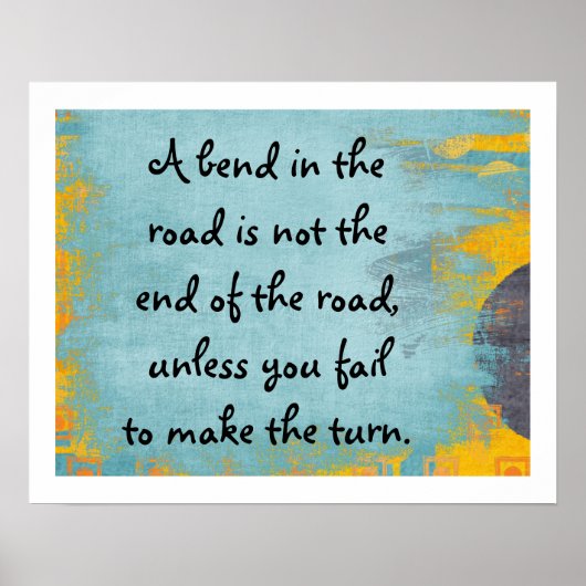 Draai de draai poster (Voorkant)