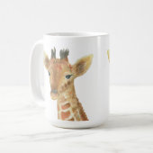 Draai de Giraffe Koffiemok (Voorkant links)