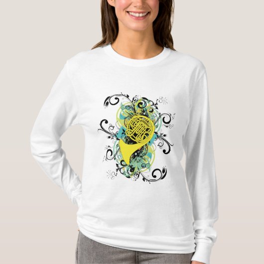 Draai de Grunge Horn T-shirt (Voorkant)