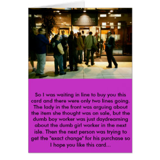 Draai de kaart tegen.