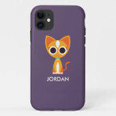 Draai de kat Case-Mate iPhone case (Achterkant)