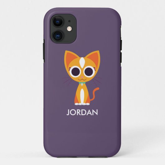Draai de kat Case-Mate iPhone case (Achterkant)