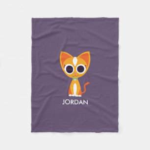 Draai de kat fleece deken