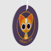 Draai de kat ornament (voorkant)