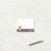 Draai de kat post-it® notes (Op bureau)