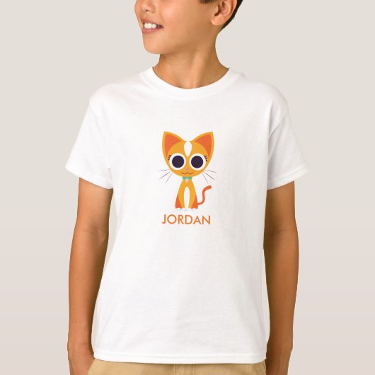 Draai de kat t-shirt (Voorkant)