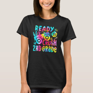 Draai de kleurstof klaar om de 2e graadwagen terug t-shirt