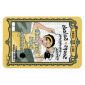 Draai de Line_C_4x6 koelkast Magnet Magneet (Horizontaal)