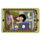 Draai de Page_A_4x6 koelkast Magneet (Horizontaal)