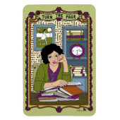 Draai de Page_A_4x6 koelkast Magneet (Verticaal)