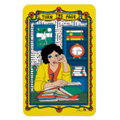 Draai de Page_B_4x6 koelkast Magneet (Verticaal)