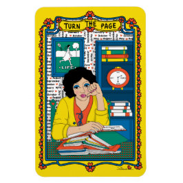 Draai de Page_B_4x6 koelkast Magneet