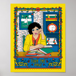 Draai de Pagina_A_8x10 Poster