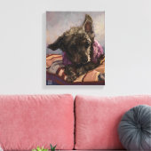 Draai de poel canvas afdruk (Insitu (Woonkamer))