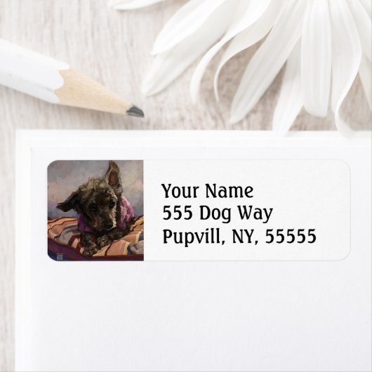 Draai de poel etiket (Insitu)