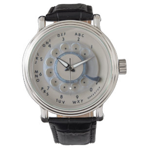 Draai de Rotary Phone Wijzerplaat opnieuw Horloge