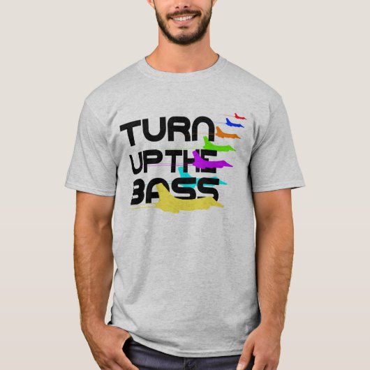Draai de tas omhoog t-shirt (Voorkant)