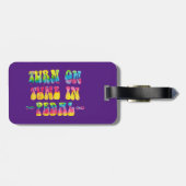 Draai de Tune in Pedal Uw Bike aan Bagagelabel (Achterkant horizontaal)