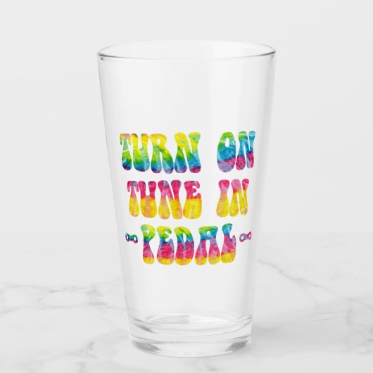 Draai de Tune in Pedal Uw Bike aan Glas (Voorkant)