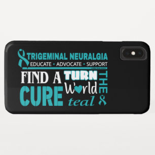 Draai de wereld Blauwgroen...TN Case-Mate iPhone Case