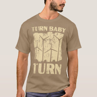 Draai de windmolen van de Baby om met duurzame win T-shirt