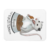 Draai de zakdoekmagneet los magneet (Horizontaal)