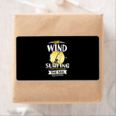 Draai de zeilen en de wind om etiket (Insitu)