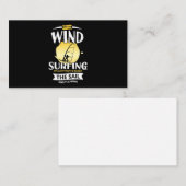 Draai de zeilen en de wind om visitekaartje (Voorkant / Achterkant)