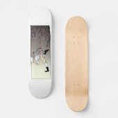 Draai Devil run Anime Girl Persoonlijk Skateboard (Voorkant)