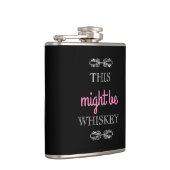 Draai Dit is misschien whiskey Heupfles (Rechts)