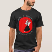 Draai een Samurai Dark Tshirt aan (Voorkant)
