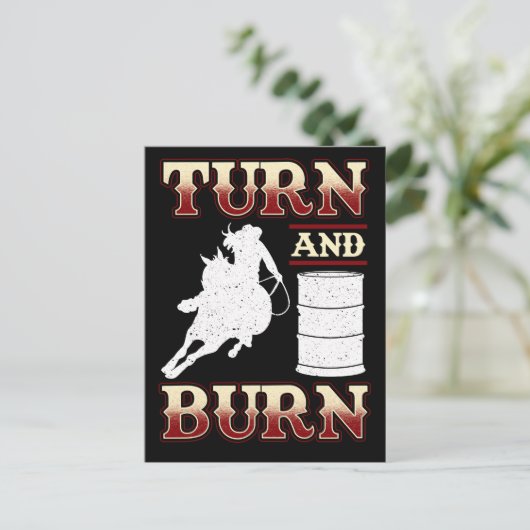 Draai- en brandweerracen briefkaart (Staand voorkant)